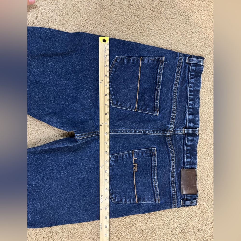 Lauren Ralph Lauren Women’s Classic Straight Blue Jeans. Size 10. - Picture 6 of 9